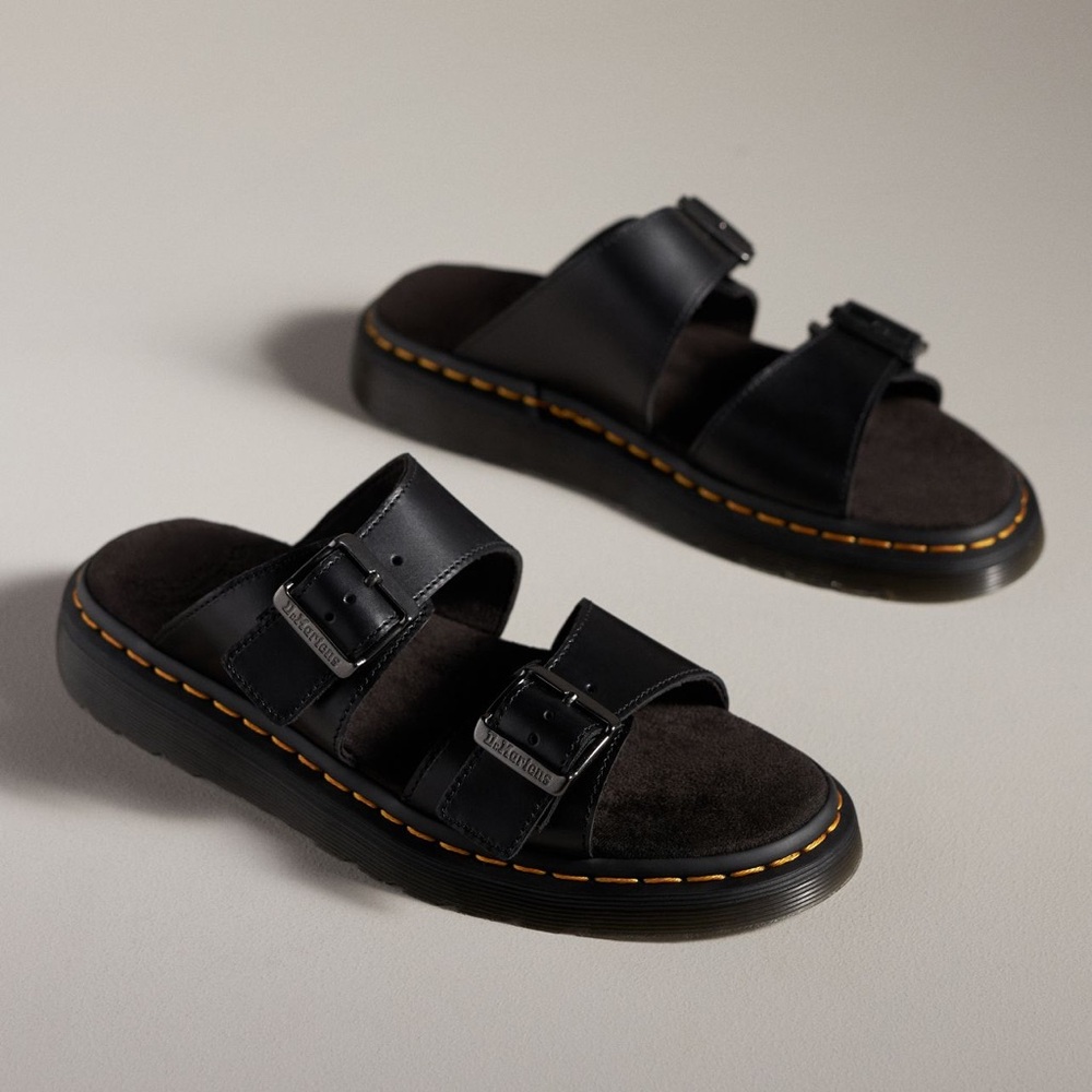 Dr. Martens Black Sandals